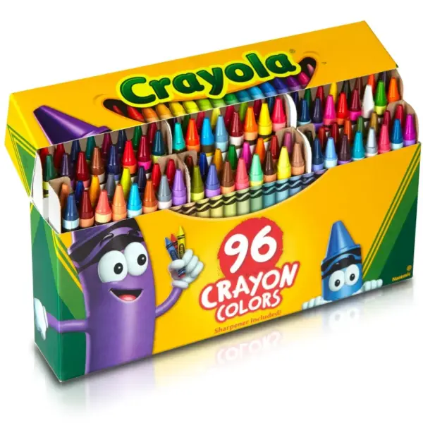 Crayola Crayon Set, 96 Ct, Classroom Must Haves, Back School Supplies for Teachers and Students, Coloring Gift for Kids, Ages 4+