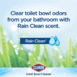 Clorox Toilet Bowl Cleaner with Bleach, Rain Clean, 6pk., 144 fl. oz. - Image 6
