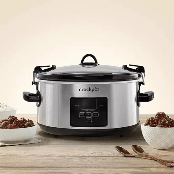 Crock-Pot 7-Qt. Cook & Carry Digital Countdown Slow Cooker with Carry Bag