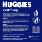 Huggies Overnites Nighttime Baby Diapers, Sizes 3-7 - Image 11