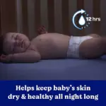 Huggies Overnites Nighttime Baby Diapers, Sizes 3-7 - Image 4