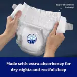 Huggies Overnites Nighttime Baby Diapers, Sizes 3-7 - Image 6