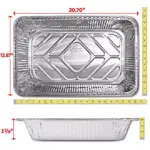 Member's Mark Full Size Aluminum Steam Table Pans, 18 ct. - Image 2