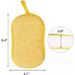 Microfiber Scrub Sponges, KISPATTI Non-Scratch Dishes Washing Cloth Reusable Scouring Pads, 10 Pack - Image 4