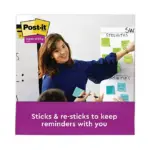 Post-it Notes Super Sticky Pads in Miami Colors, 3 x 3, 70/Pad, 24 Pads/Pack - Image 7