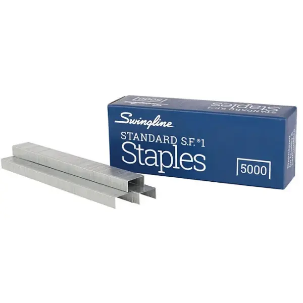 Swingline - S.F. 1 Standard Economy Chisel Point 210 Full-Strip Staples - 5000/Box
