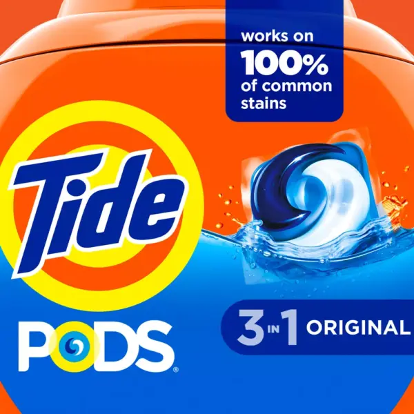 Tide Original Pods HE Compatible Laundry Detergent Soap Pacs