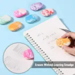 Mr. Pen- Erasers, 12 Pack, Marble Pencil Eraser, Erasers for Pencils - Image 8