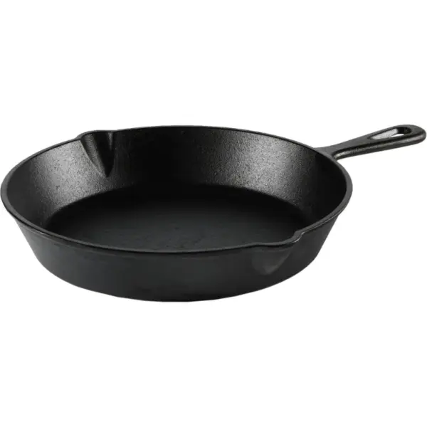 Ozark Trail 10.5 inch Pre-Seasoned Cast Iron Skillet with Handle