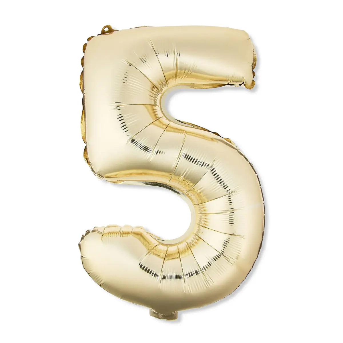 16" Gold Number 5 Foil Balloon, by Way To Celebrate - Image 1
