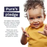 (4 pack) Pura Baby Wipes, Fragrance Free, Sensitive, EWG Verified, Plant-Based, 60 Count, Choose Your Count - Image 7