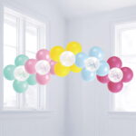 Multicolor Flower Latex Balloon Garland, 27 Pieces, by Way To Celebrate - Image 3