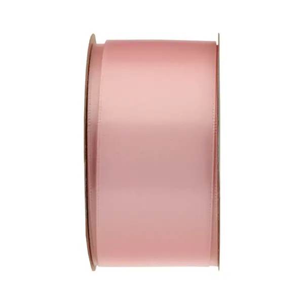9'x1.5" Satin Sheen Gift Wrap Ribbon Light Pink - Spritz™: Polyester, Easter & Birthday, Thick Wrapping Ribbon