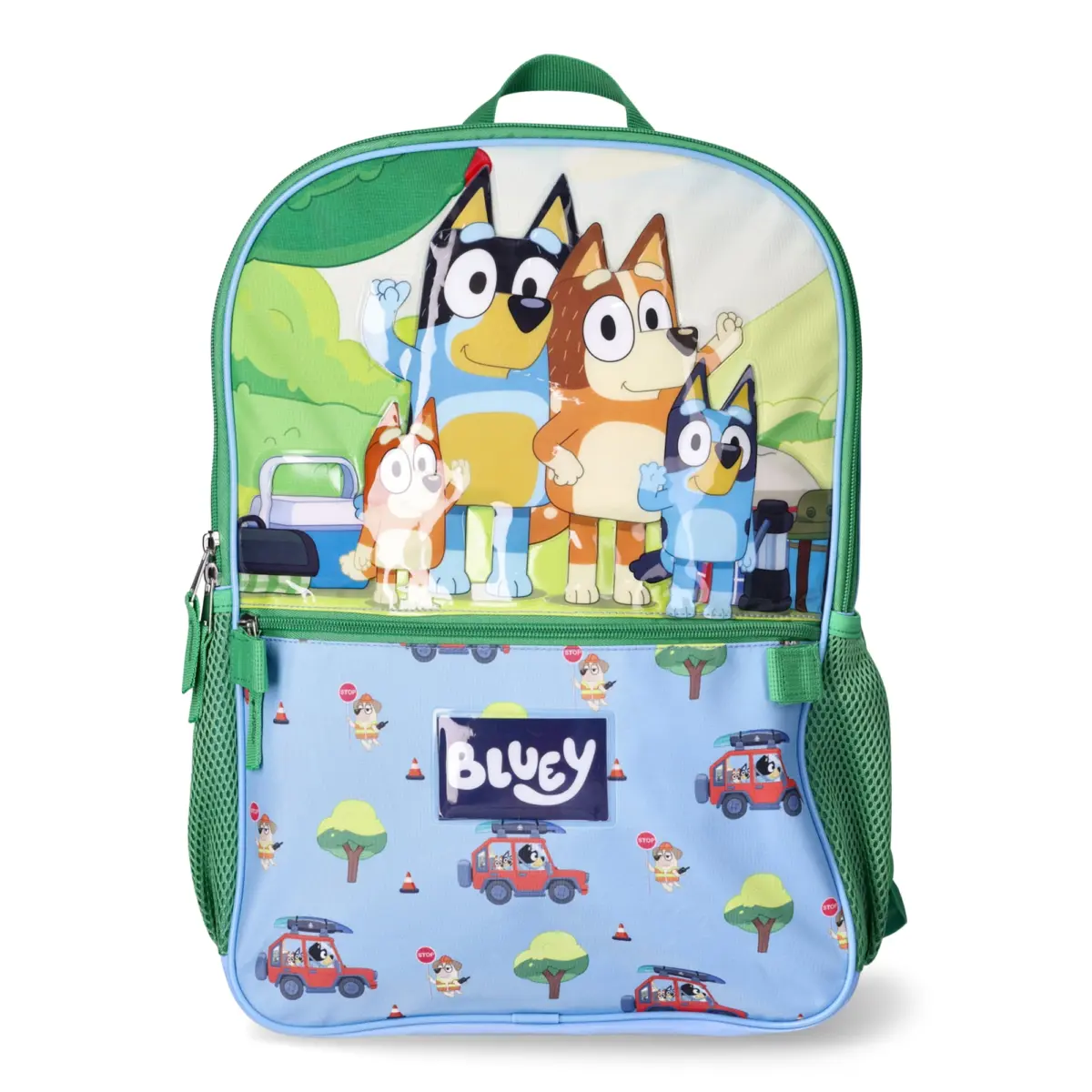 BBC Bluey Family Trip Kids 17 Laptop Backpack 2-Piece Set with Lunch Bag, Multi-Color - Image 6