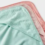 Baby 3pk Muslin Hooded Towel - Cloud Island - Image 2