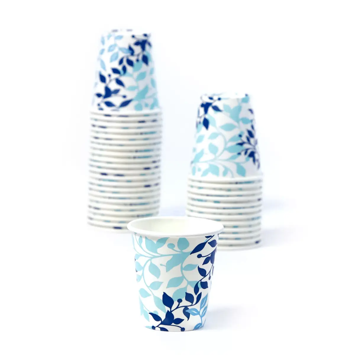 Berkley Jensen Paper Cups - Botanical Leaf, 3 oz.600 ct. - Image 3