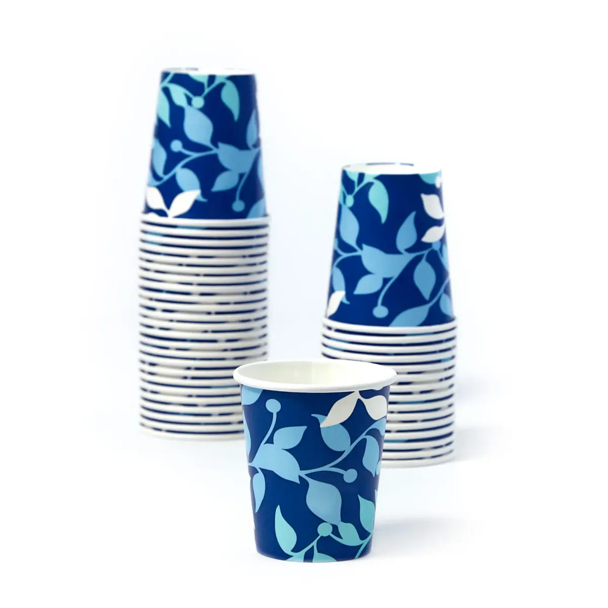 Berkley Jensen Paper Cups - Botanical Leaf, 5 oz.288 ct. - Image 3