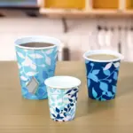 Berkley Jensen Paper Cups - Botanical Leaf, 5 oz.288 ct. - Image 2