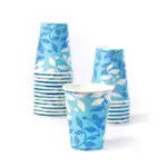 Berkley Jensen Paper Cups - Botanical Leaf, 9 oz./360 ct. - Image 2