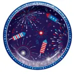 Berkley Jensen Patriotic 10 Paper Plates, 80 ct.