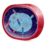 Berkley Jensen Patriotic Oval Paper Plates, 50 ct. - Image 3