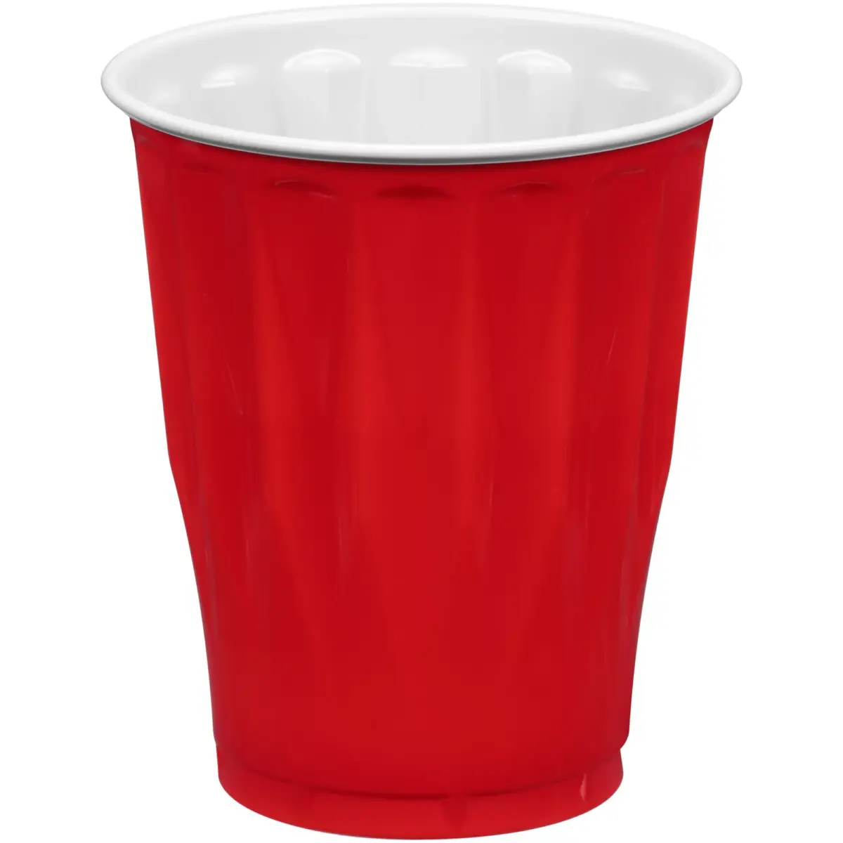 Berkley Jensen Premium Plastic Cups - Red, 18 oz.240 ct. - Image 3