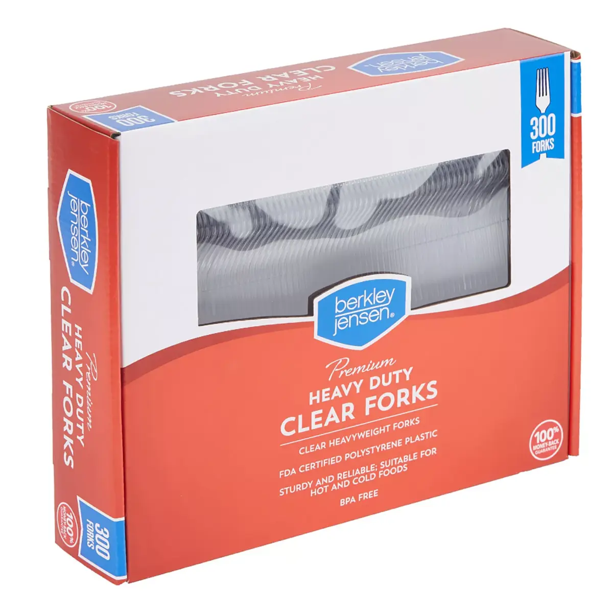 Berkley Jensen Premium Plastic Forks, 300 ct. - Image 4