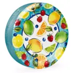 Berkley Jensen Summer 10 Paper Plates, 80 ct. - Image 4