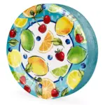 Berkley Jensen Summer 10 Paper Plates, 80 ct. - Image 3