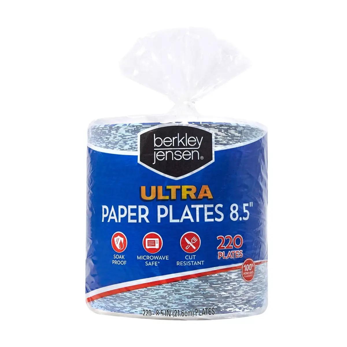 Berkley Jensen Ultra 8.5 Botanical Leaf Paper Plates, 220 ct. - Image 1