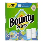 Bounty Prints Select-A-Size 2-Ply Paper Towels, 12 Rolls, 128 sheets/roll