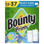 Bounty Prints Select-A-Size 2-Ply Paper Towels, 12 Rolls, 128 sheets/roll - Image 9