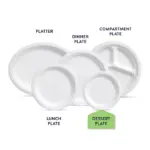 Chinet Classic Dessert Plates, 6.75", 300 ct. - Image 2