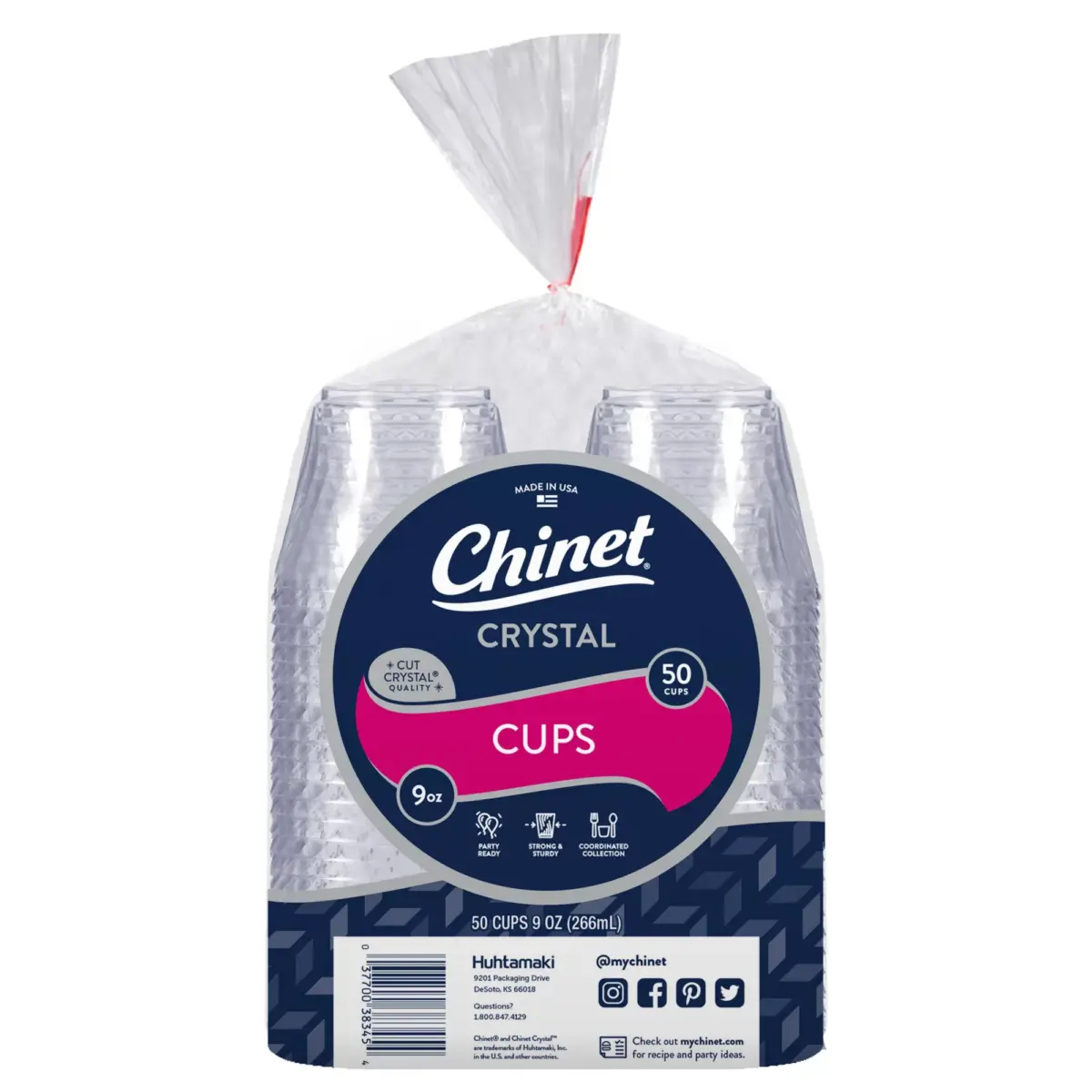 Chinet Crystal Cups, 9 oz./100 ct. - Image 3