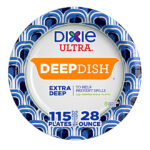 Dixie Ultra Extra Deep Dish Paper Plates 28 oz., 115 ct.