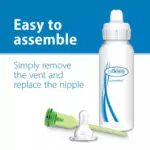 Dr. Brown's Anti-Colic Options+ Baby Bottle Essentials & Sippy Spout Gift Set - 0-6m - Image 13