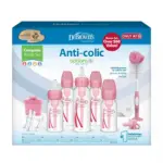 Dr. Brown's Anti-Colic Options+ Narrow Baby Bottle Newborn Gift Set - 0-6m - Pink - Image 13