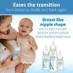 Dr. Brown's Level 1 Narrow Baby Bottle Silicone Nipple, Slow Flow - 2pk - 0m+ - Image 4