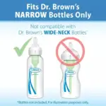 Dr. Brown's Level 2 Narrow Baby Bottle Silicone Nipple, Medium Flow - 6pk - 3m+ - Image 12