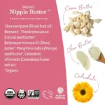 Earth Mama Organic Nipple Butter, Nipple Cream for Breastfeeding, 2 oz - Image 4