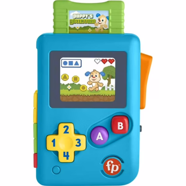 Fisher-Price Laugh & Learn Lil’ Gamer Pretend Video Game Learning Toy For Infants & Toddlers