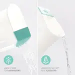 Frida Baby Baby Bath Upgrade Kit | Infant and Toddler Bath Essentials, Rinser Cup, Baby Bath Silicone Brush, Bath Bombs, Essential Oil Vapor Drops, white - Image 4
