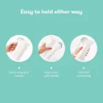 Frida Baby Baby Bath Upgrade Kit | Infant and Toddler Bath Essentials, Rinser Cup, Baby Bath Silicone Brush, Bath Bombs, Essential Oil Vapor Drops, white - Image 5