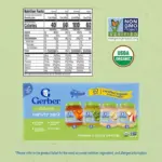 Gerber 1st Foods Organic Baby Food, Fruit & Veggie Value Pack, 4 oz., 20 ct. - Image 9