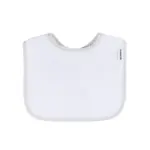 Gerber Baby Boys or Girls White Bibs, 2-Pack, One Size - Image 6