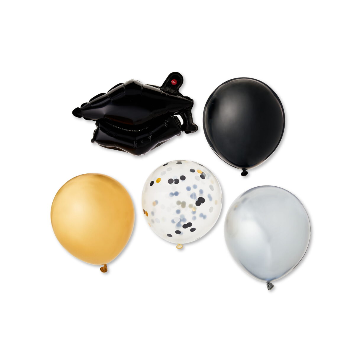 Graduation Multicolor Balloon Fringe Decorating Kit, 41 Pieces, by Way To Celebrate - Image 5