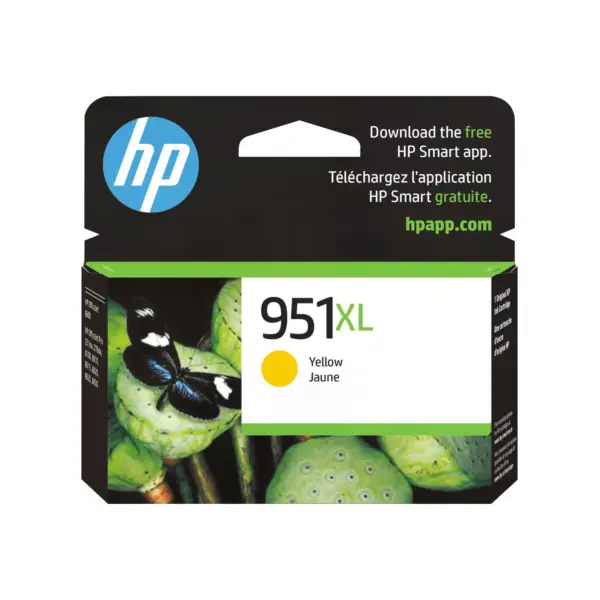 HP 951XL Yellow High-Yield Ink Cartridge - Instant Ink Eligible