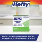 Hefty Clear Heavy-Weight Plastic Spoons 300 ct. - Image 4