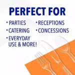 Hefty Clear Plastic Cutlery Combo Pack (360 ct.) - Image 3