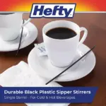 Hefty Unwrapped Plastic Sipper Stirrer Straws, 7", 5000 ct. - Image 5
